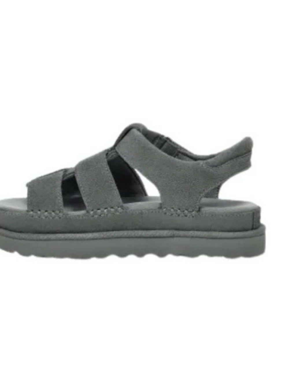 UGG Goldenstar straps sandals grey-blue color size 8,5 brand new with tag suede